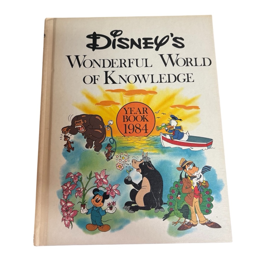 Disneys Wonderful World of Knowledge Yearbooks 1977-1984 Lot - Picture 16 of 16